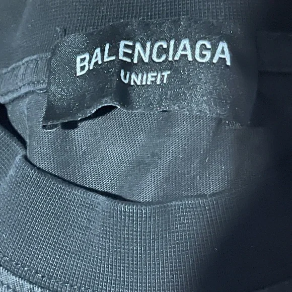 Balenciaga Black Garment Tag - Picture 3 of 4